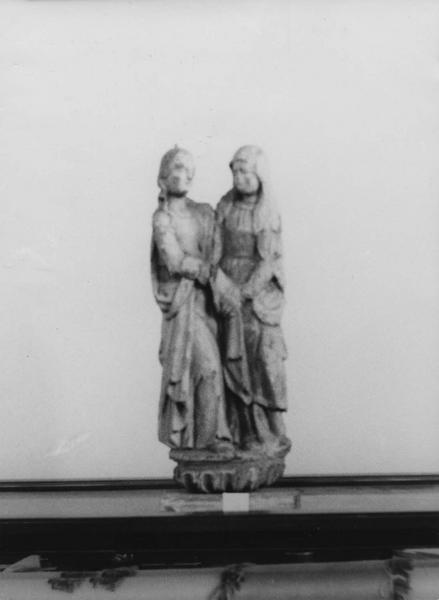 groupe sculpté : Visitation (la), vue générale - © Ministère de la Culture (France), Médiathèque du patrimoine et de la photographie (objets mobiliers), tous droits réservés