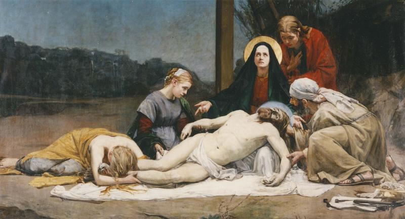 peinture : Déploration du Christ (la), vue générale