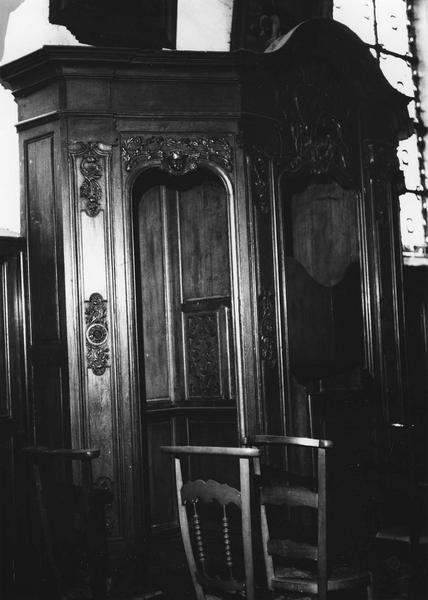 confessionnal, vue partielle - © Ministère de la Culture (France), Médiathèque du patrimoine et de la photographie (objets mobiliers), tous droits réservés