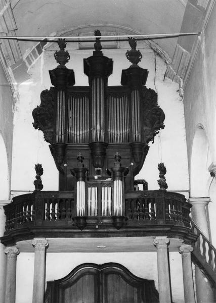 Orgue de tribune : tribune et buffet d'orgue