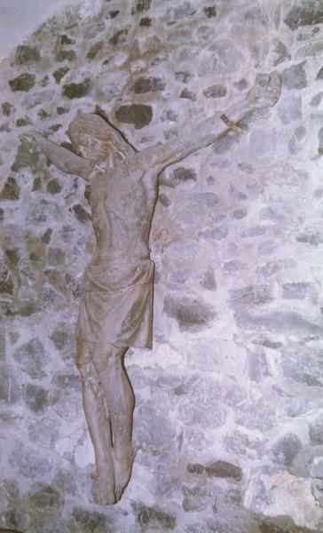 statue : Christ en croix (le), vue générale - © Ministère de la Culture (France), Médiathèque  du patrimoine et de la photographie (objets mobiliers), tous droits réservés