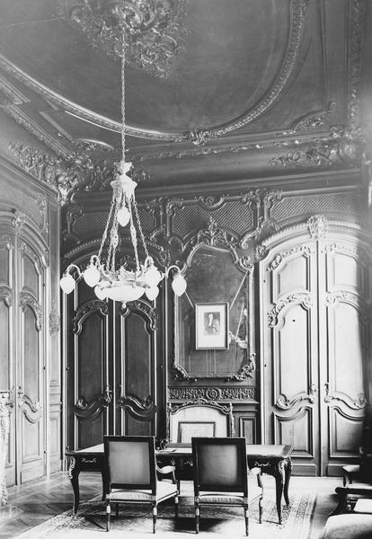 lambris de revêtement, vue générale - © Ministère de la Culture (France), Médiathèque du patrimoine et de la photographie (objets mobiliers), tous droits réservés