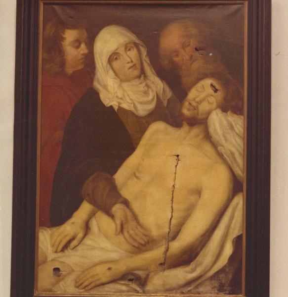 tableau : Vierge de Pitié, vue générale