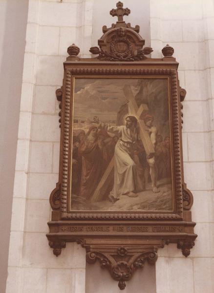 chemin de croix, vue partielle - © Ministère de la Culture (France), Médiathèque du patrimoine et de la photographie (objets mobiliers), tous droits réservés