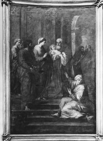 peinture : Présentation au Temple (la), vue générale - © Ministère de la Culture (France), Médiathèque du patrimoine et de la photographie (objets mobiliers), tous droits réservés