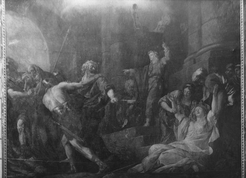 peinture : Chaste Suzanne délivrée des fers par le jeune David (La), vue générale - © Ministère de la Culture (France), Médiathèque du patrimoine et de la photographie (objets mobiliers), tous droits réservés