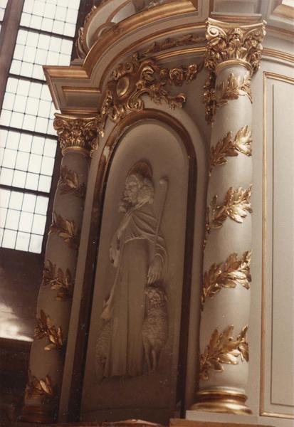 maître-autel (ancien maître-autel de Saint-Jean-Baptiste), détail du tabernacle