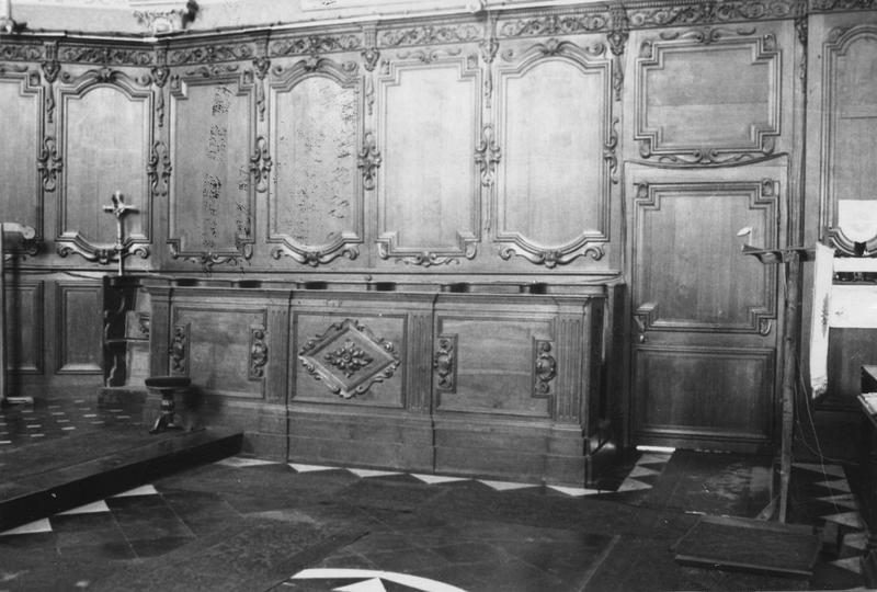 stalles, vue partielle