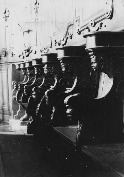 stalles, vue partielle