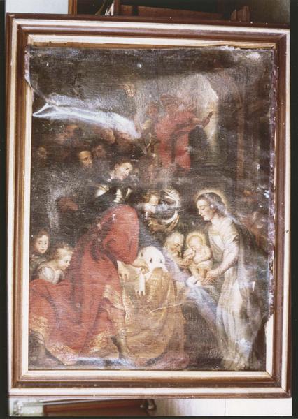 tableau : Adoration des Mages (l'), vue générale