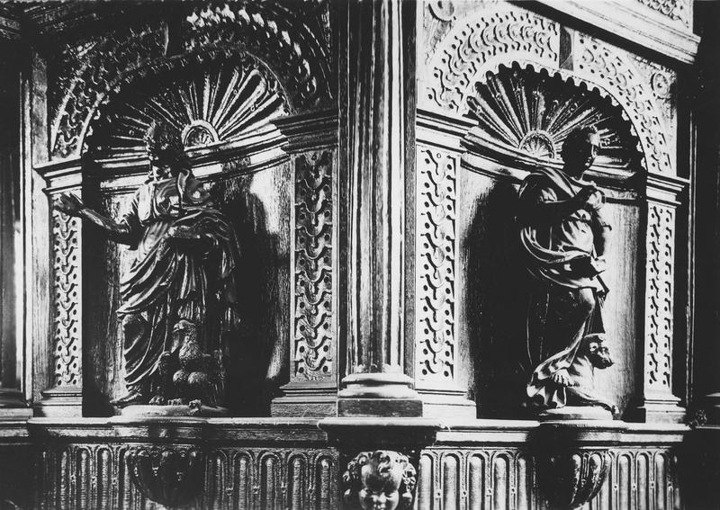 chaire à prêcher, détail