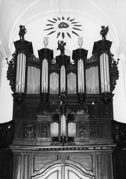 Orgue de tribune : tribune et buffet d'orgue