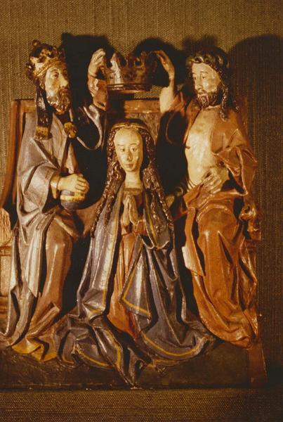 retable : Couronnement de la Vierge (le), vue générale - © Ministère de la Culture (France), Médiathèque du patrimoine et de la photographie (objets mobiliers), tous droits réservés