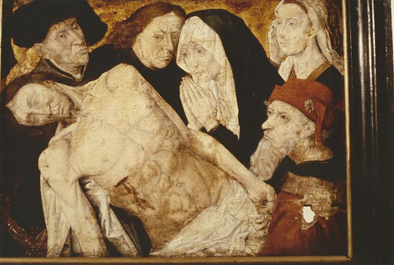 tableau : Déploration (la), vue générale - © Ministère de la Culture (France), Médiathèque du patrimoine et de la photographie (objets mobiliers), tous droits réservés
