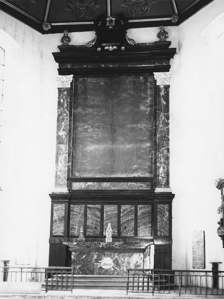 retable du maître-autel, vue générale - © Ministère de la Culture (France), Médiathèque du patrimoine et de la photographie (objets mobiliers), tous droits réservés