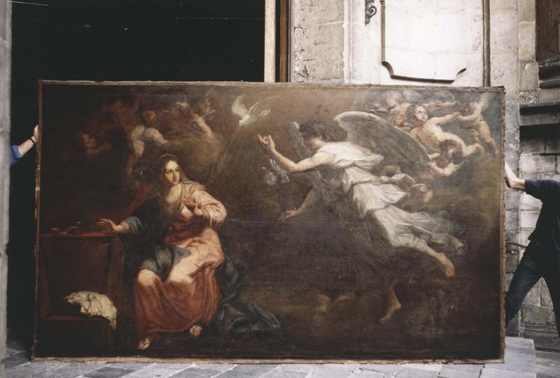 tableau : Annonciation (l'), vue générale