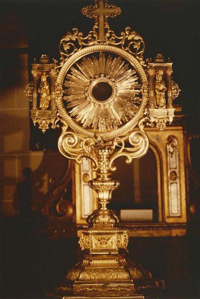 ostensoir (n° 2), vue générale - © Ministère de la Culture (France), Médiathèque du patrimoine et de la photographie (objets mobiliers), tous droits réservés