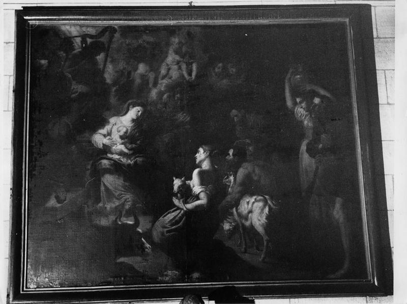 tableau : Adoration des bergers (n° 2), vue générale