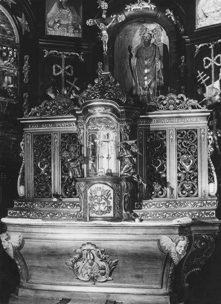 autel, tabernacle (maître-autel), vue générale