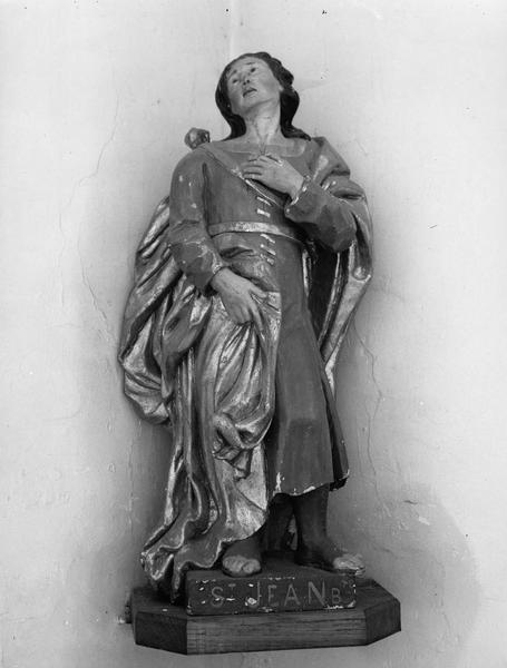 statue (statuette) : Saint Jean-Baptiste, vue générale