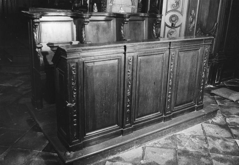 stalles, vue partielle - © Ministère de la Culture (France), Médiathèque du patrimoine et de la photographie (objets mobiliers), tous droits réservés