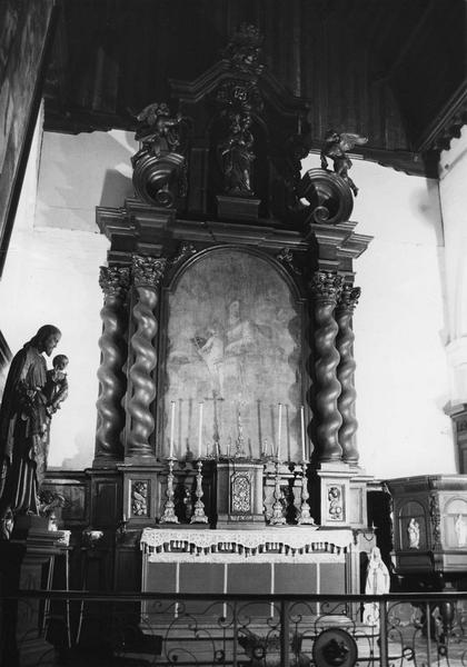 retable de la Vierge, tableau, vue générale - © Ministère de la Culture (France), Médiathèque du patrimoine et de la photographie (objets mobiliers), tous droits réservés
