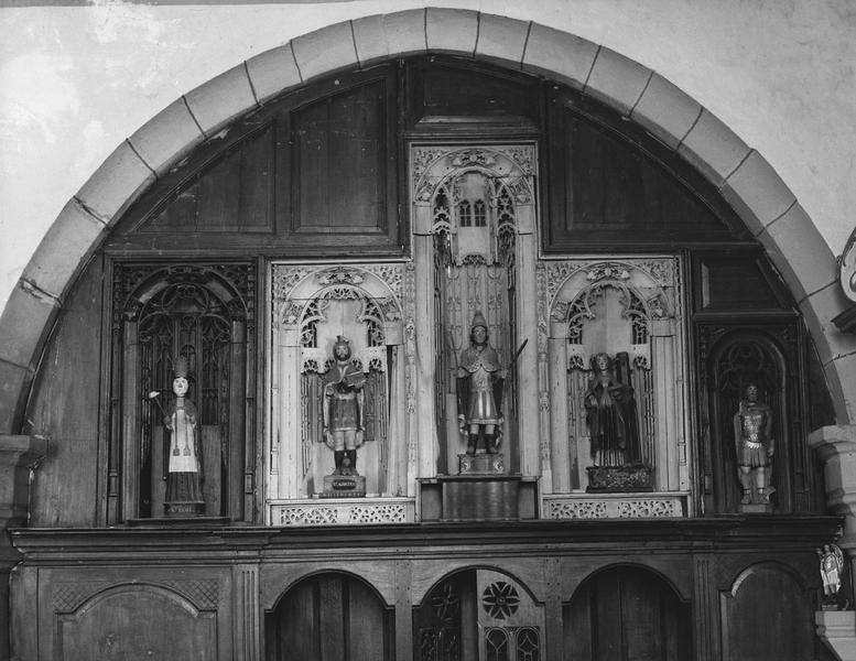 retable, vue générale - © Ministère de la Culture (France), Médiathèque  du patrimoine et de la photographie (objets mobiliers), tous droits réservés