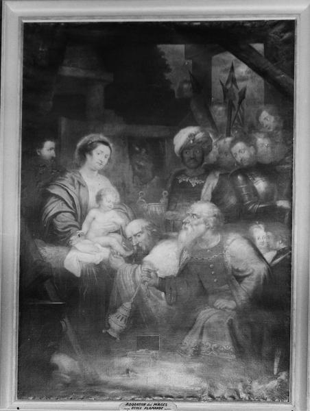 tableau : Adoration des Mages (l'), vue générale