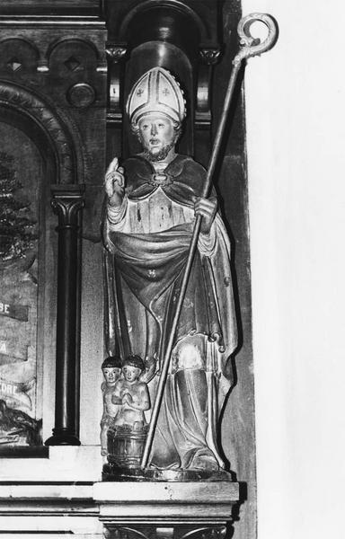 statue : Saint Nicolas, vue générale