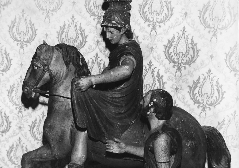 groupe sculpté : Saint Martin, vue partielle - © Ministère de la Culture (France), Médiathèque du patrimoine et de la photographie (objets mobiliers), tous droits réservés