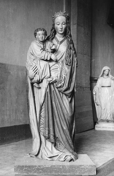 Statue : Vierge à l'Enfant