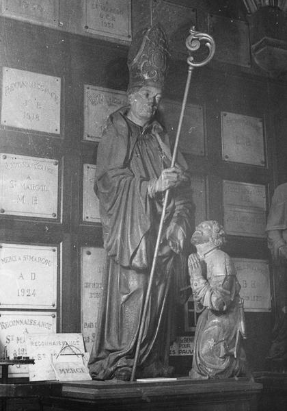 statue : Saint Marcou, vue générale