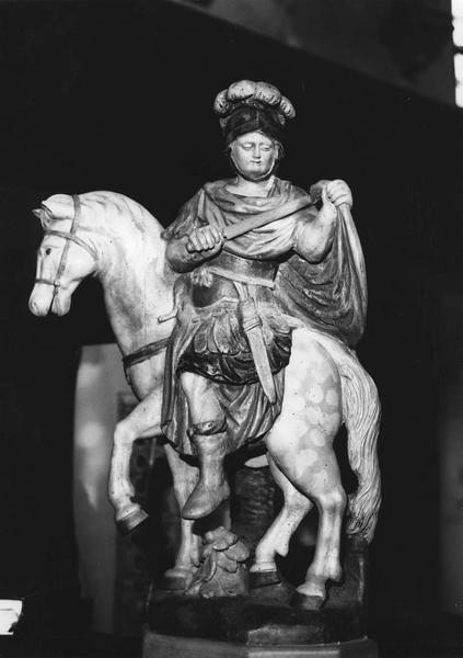 statue : Saint Martin à cheval, vue générale - © Ministère de la Culture (France), Médiathèque du patrimoine et de la photographie (objets mobiliers), tous droits réservés