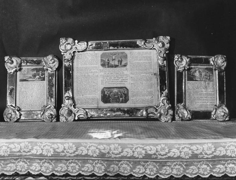 cadres (3), vue générale - © Ministère de la Culture (France), Médiathèque du patrimoine et de la photographie (objets mobiliers), tous droits réservés