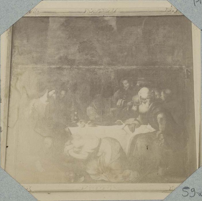 tableau : le Repas chez Simon