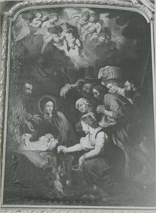 tableau : l'Adoration des bergers