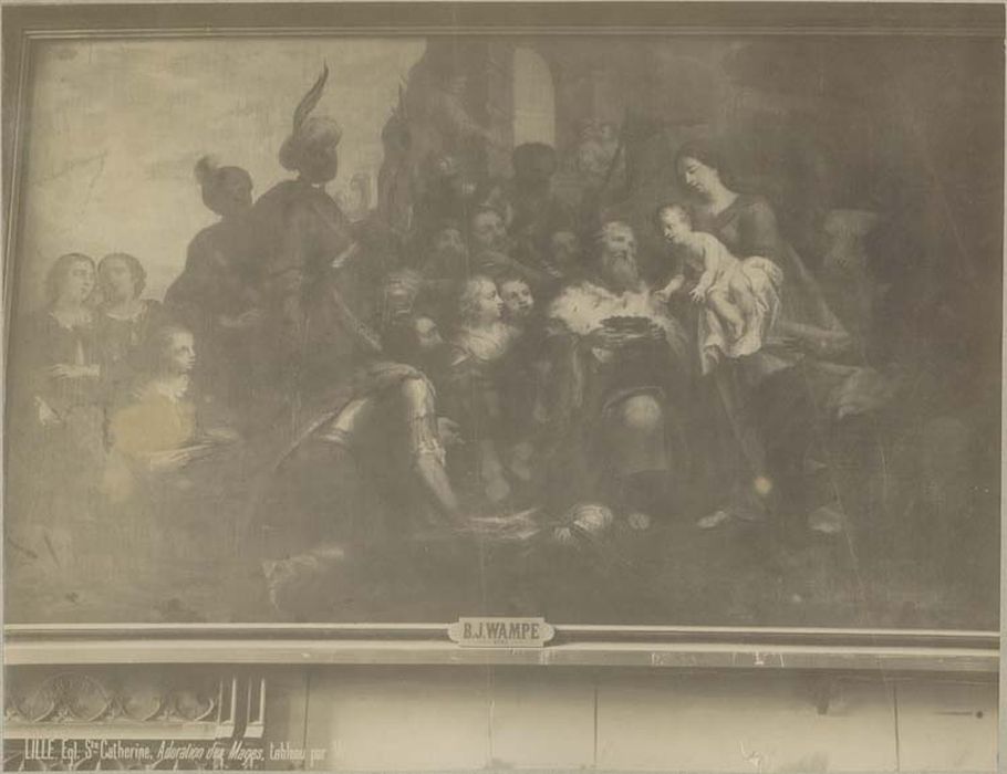 tableau : l'Adoration des bergers