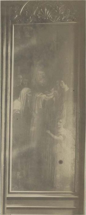 2 tableaux : l'Adoration des Mages, la Présentation au Temple