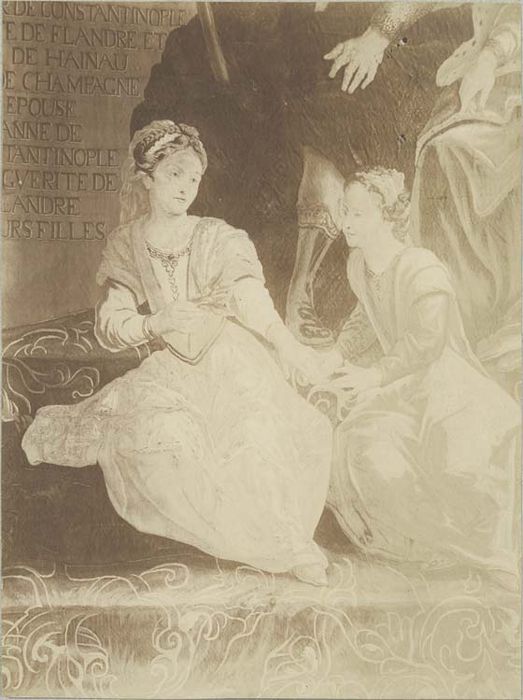tableau de tapisserie : Bauduin, comte de Flandre empereur de Constantinople - © Ministère de la Culture (France), Médiathèque du patrimoine et de la photographie, diffusion GrandPalaisRmn Photo