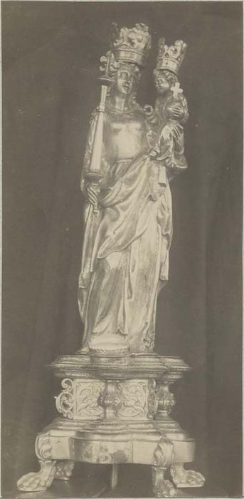 statuette : Vierge à l'Enfant