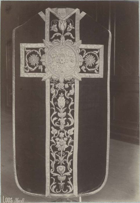 chasuble (ensemble de 2 dalmatiques)
