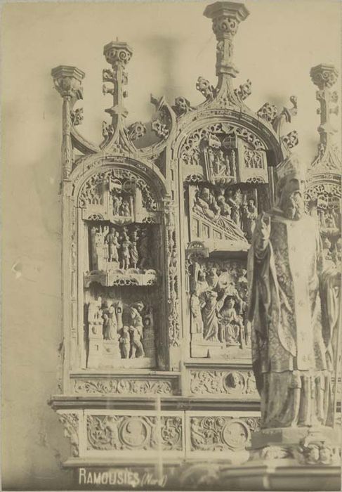 retable de saint Sulpice : Scènes de la vie de saint Sulpice - © Ministère de la Culture (France), Médiathèque du patrimoine et de la photographie, diffusion GrandPalaisRmn Photo