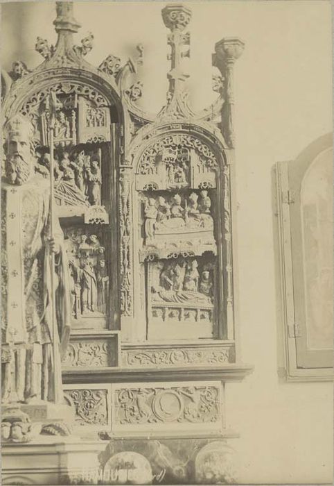 retable de saint Sulpice : Scènes de la vie de saint Sulpice - © Ministère de la Culture (France), Médiathèque du patrimoine et de la photographie, diffusion GrandPalaisRmn Photo