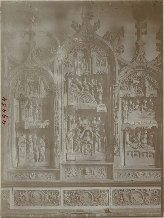 retable de saint Sulpice : Scènes de la vie de saint Sulpice - © Ministère de la Culture (France), Médiathèque du patrimoine et de la photographie, diffusion GrandPalaisRmn Photo