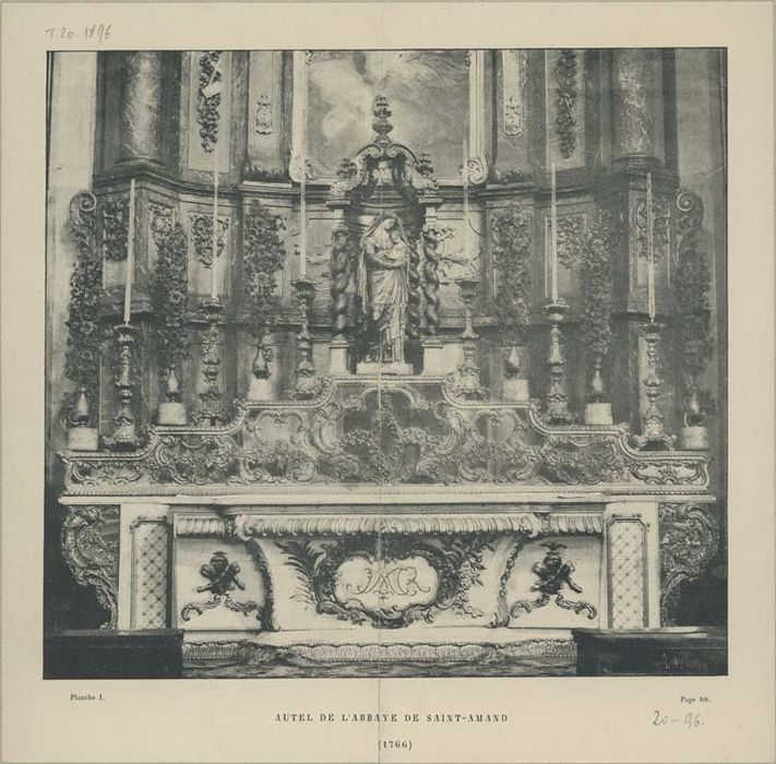 autel du bras sud du transept - © Ministère de la Culture (France), Médiathèque du patrimoine et de la photographie, diffusion GrandPalaisRmn Photo