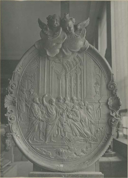 2 bas-reliefs : Saint pierre recevant les clefs, saint Gilles et la biche faisant connaître sa retraite - © Ministère de la Culture (France), Médiathèque du patrimoine et de la photographie, diffusion GrandPalaisRmn Photo