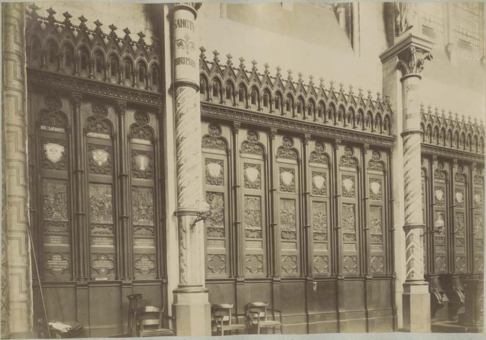 lambris de revêtement - © Ministère de la Culture (France), Médiathèque du patrimoine et de la photographie, diffusion GrandPalaisRmn Photo