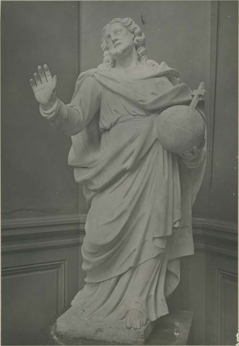 statue : Salvator mundi - © Ministère de la Culture (France), Médiathèque du patrimoine et de la photographie, diffusion GrandPalaisRmn Photo