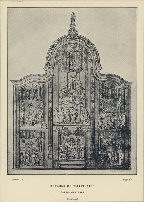 retable : Scènes de la Passion du Christ