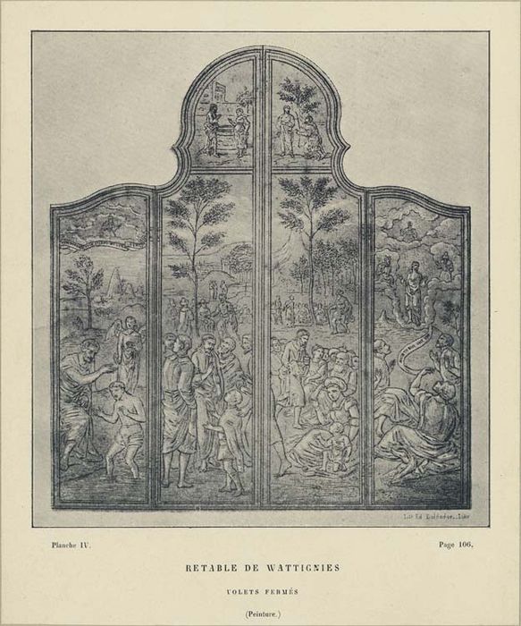 retable : Scènes de la Passion du Christ